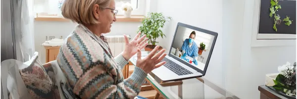 atención médica a domicilio con telemedicina